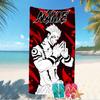 Customizable personalized beach towels Jujutsu Kaisen Sukuna and Tiger Staff themed designs.Suitable for the beach, yoga, sports;ideal as beach access