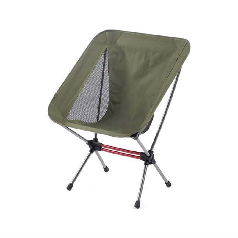 AB34-Ultra-Light Portable Folding Chair Travel Backpack Leisure Chair Picnic Beach Outdoor Folding Chair
