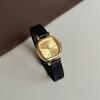 Light Luxury Black Gold Small Sugar Cube Chain Watch Women'S Exquisite Niche Supply High-End Small Dial Quartz Women'S Watch