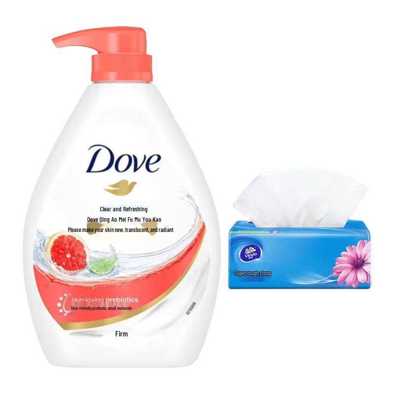 

Dove Purifying & Refreshing Oat Body Wash Bundle