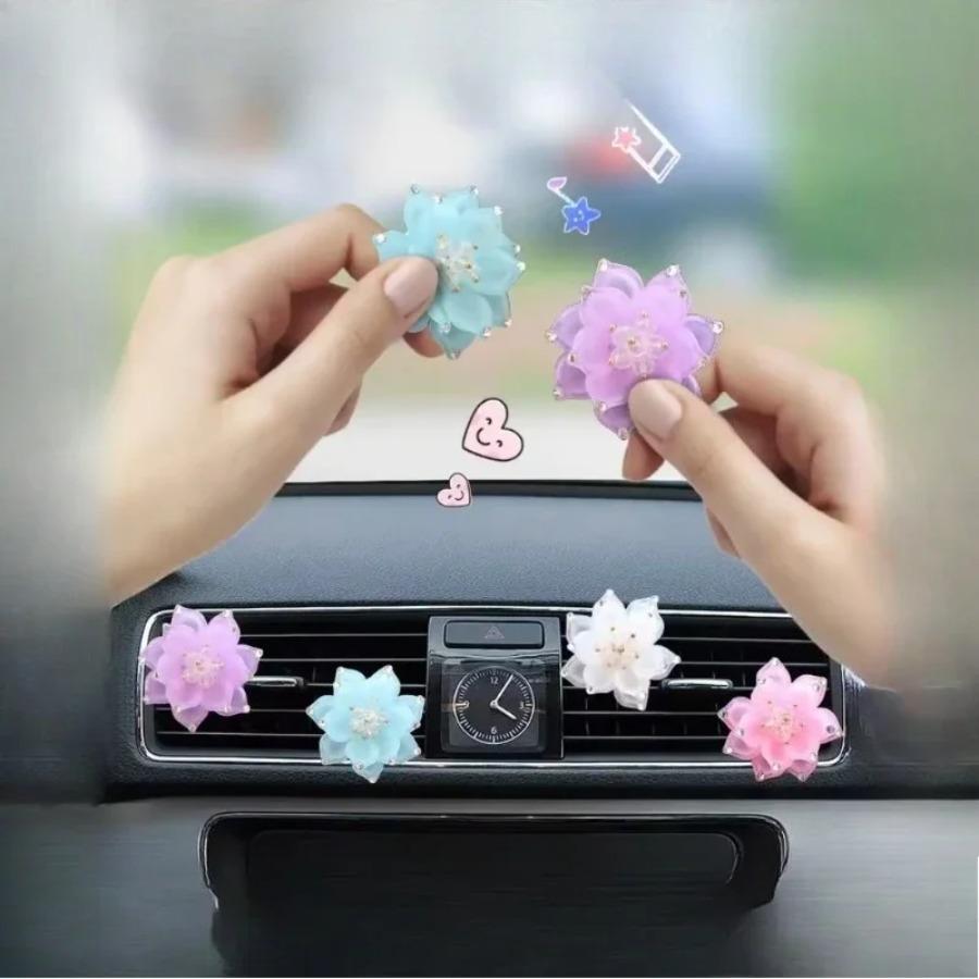 Car Fragrance Accessory - Mounted Air Freshener, Perfume Decor, Outlet Refresher