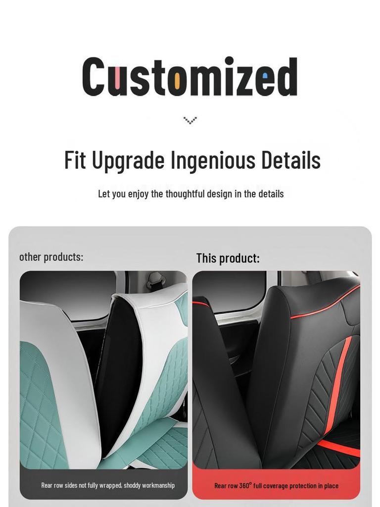 Wuling Hongguang MiniEV Macaron Full Wrap Seat Cushion Cover