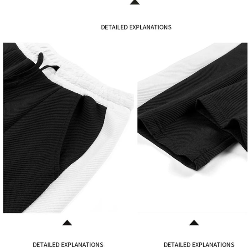 Jachetă + pantaloni cardigan bărbați Îmbrăcăminte sportivă ocazională de primăvară Guler în picioare Moda mozaic Îmbrăcăminte sportivă de atletism