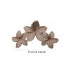 Delicate Flower Shape Hair Claw Ponytail Shopping Jaw Clip Female Headpieces
