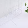 Black & White Boat-Shaped Mesh Panel Jewelry Shelf Hook