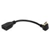 15cm HD Multimedia Interface C Male to HD Multimedia Interface A Female Cable Portable Connecting Wire