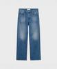 PLAC Straight Denim Pants M15 Mid Blue