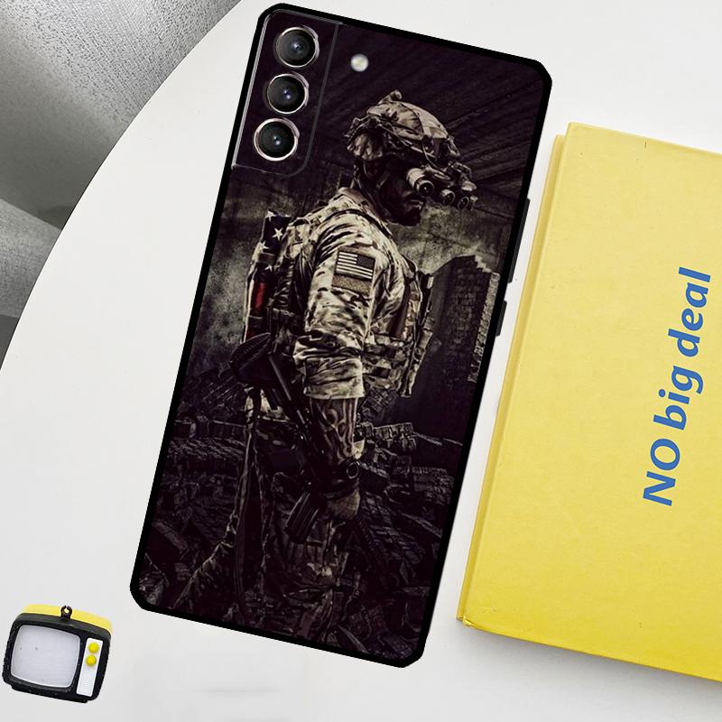 

Military Army Special Forces Phone Case For Samsung Galaxy S25 S26 Ultra S20 S21 S22 S23 Plus S24 Ultra S10 S25 FE Cover Galaxy S23