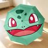 Bulbasaur Icon 8 Ribs 3Fold Black Glue Uv Protection Umbrella Sun Protection Rainproof Compact Folding Umbrella For Travel Daily Use C923551