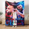 Golden State Warriors Curry Personalized Name Blanket Multi-purpose Personalized Blanket Comfortable Throw For Living Room Office Chair Office Picnics