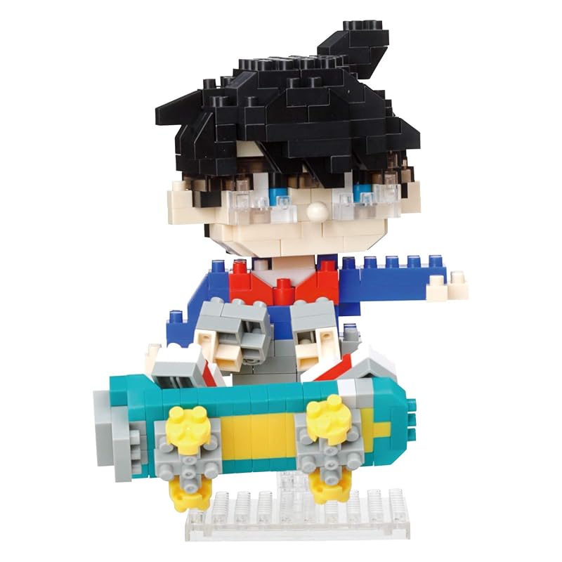 Kawada Nanoblock Charanano Edogawa Conan (Skateboard Ver.) CN-32