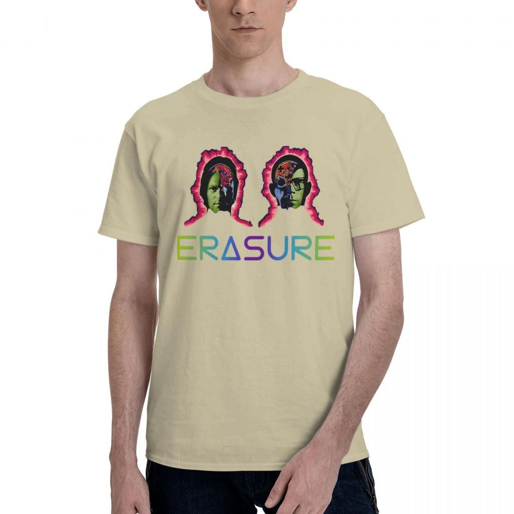 Erasure Clarke 100 Bomull Vardaglig Andningsbar Bekväm T-shirt Herr Designkläder Herr T-shirt