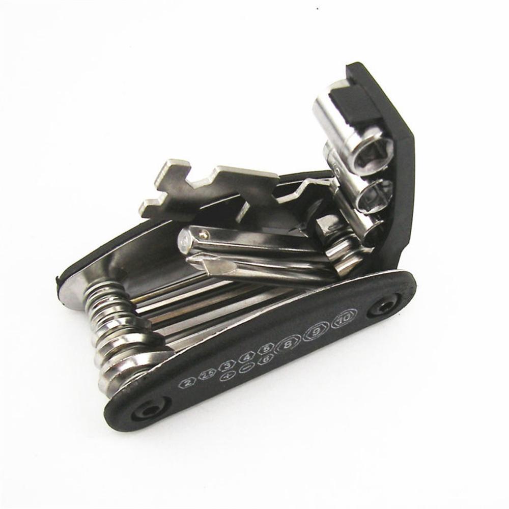 

Bicycle tool hexagonal screwdriver socket wrench portable folding repair tool