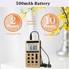 AM FM Radio Portable Mini Radio, Digital Tuning, Rechargeable Battery, LCD Display, for Walking and Jogging