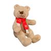 Cute Christmas Scarf Teddy Bear Doll Plush Toy Hug Bear Doll Girl Soothing Pillow Muppet Doll