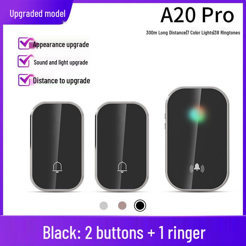 Wireless Smart Long-Range Doorbell & Elderly Pager