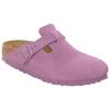 Birkenstock Boston EVA Abrasion Resistant Closed Toe Slippers Unisex Purple Regular Loose Fit 1030626