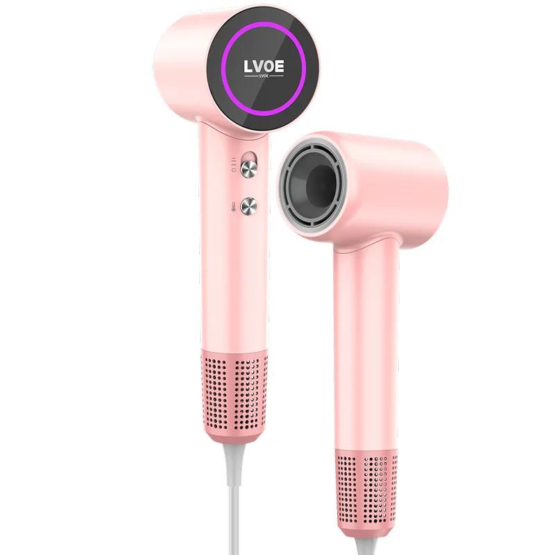 High Speed Anion Hair Dryer Wind 65m/s 1600W 2 Minute Quick Dry Professional Hair Care Negative Ionic Blow Dryer