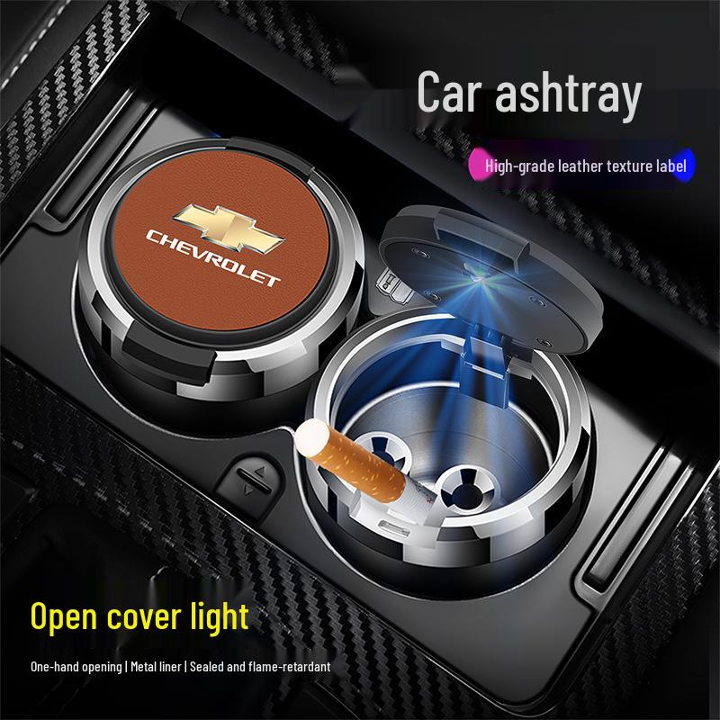 Chevrolet Car Ashtrays for Malibu, Cavalier, Blazer, Orlando, Trax, Cruze