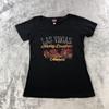 Harley-Davidson Shirt Damen XL Schwarz Las Vegas Nevada Grafik T-Shirt Motorrad Unisex T-Shirt