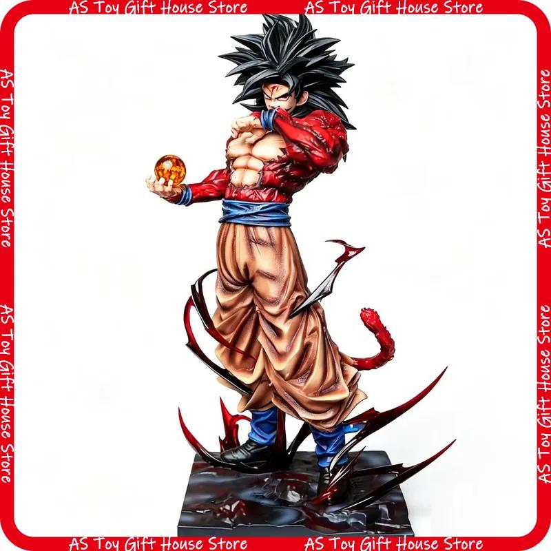 Lk Super Saiyan 4 Goku Gk Figure Dragon Ball Anime Pvc Statue Exquisite Collectible Model Stylish Desktop Decoration In Stock