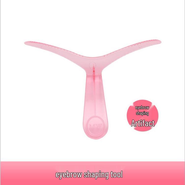 Three-Generation Eyebrow Kit: Handheld 3D Stencil with 4 Styles & 8 Shapes for Easy Trimming.