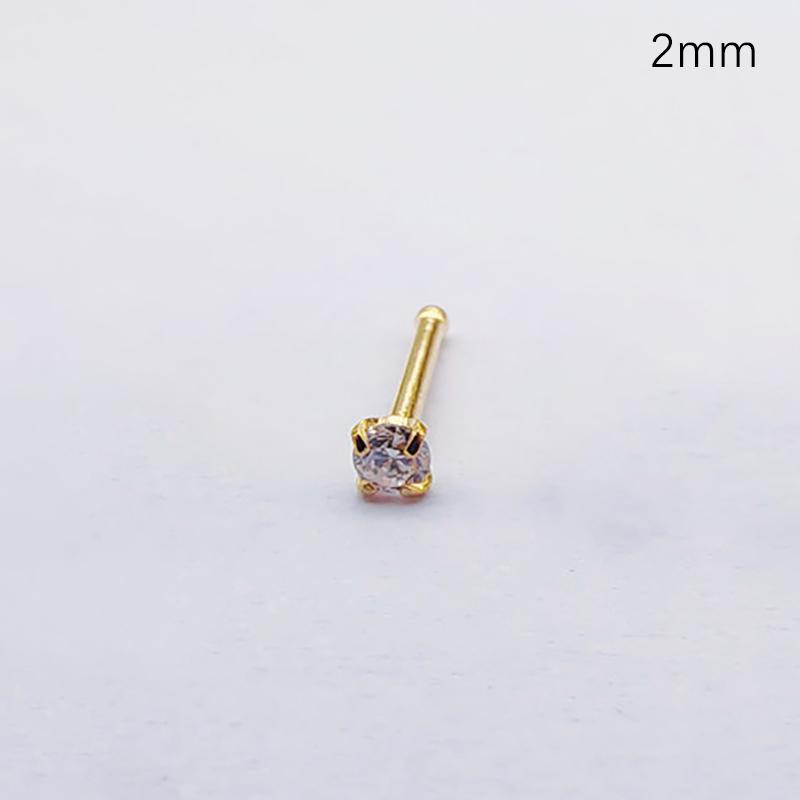 1Pcs Titanium Steel Zircon Stud Earrings For Women Girls Party  Fine Jewelry Gift