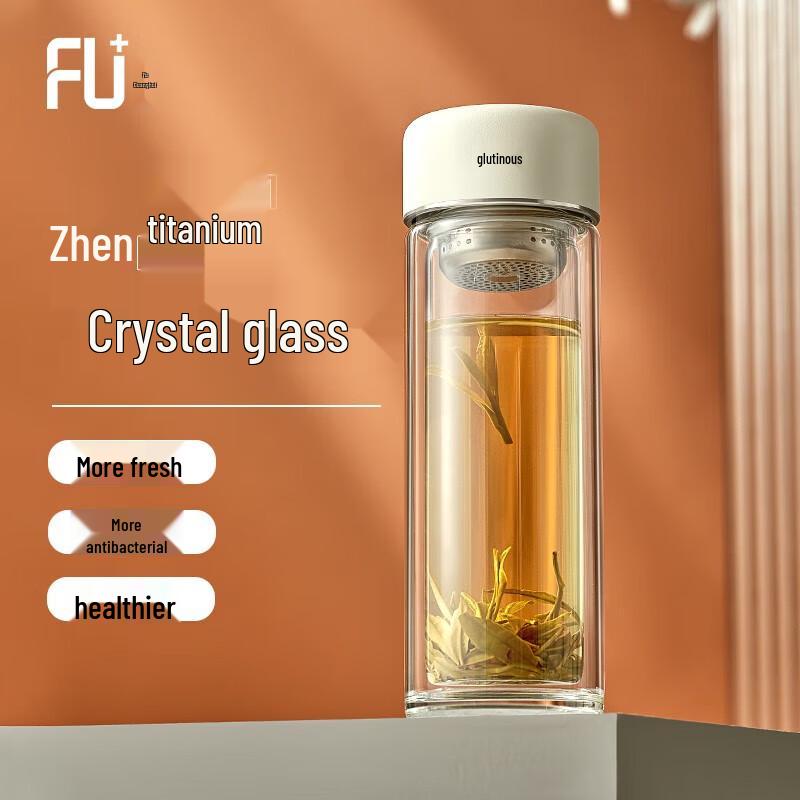 FUGUANG FU+ Natural & Pure High Borosilicate Glass Cup