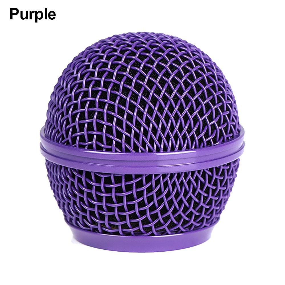 1Pcs Steel Mesh SM58 Microphone Replacement Grille Microphone Grill Head Ball  for SM58 Beta58