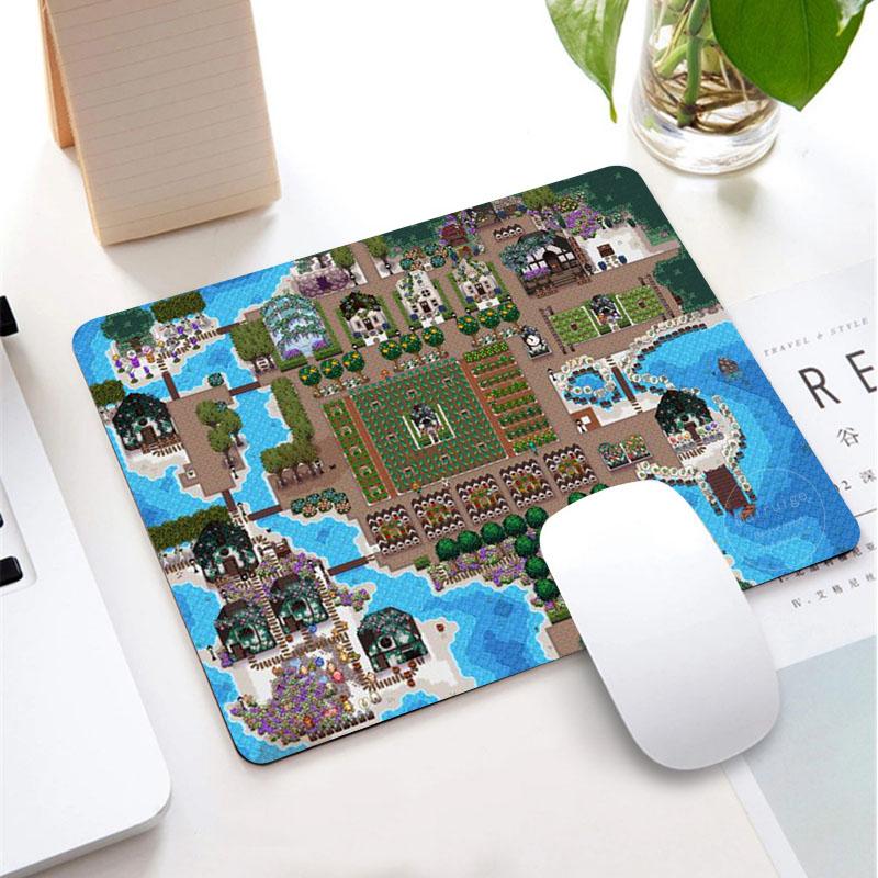 Stardew Valley Mauspads Kleine Mauspads Gamer PC Mauspads Sakura Computertischmatte Maus Teppich Gaming für Maus Tastatur Pads