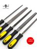 Medium Tooth Steel File Set: Flat, Round, Half-Round, Triangular, Square