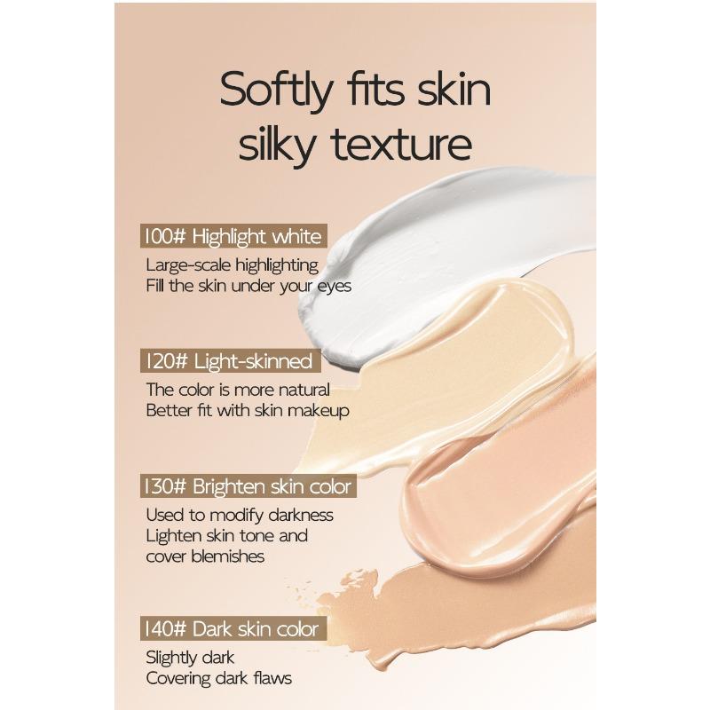 HD Concealer Spot Pockmarks Black Circles Natural Concealer Fixed Makeup Not Stucking Foundation