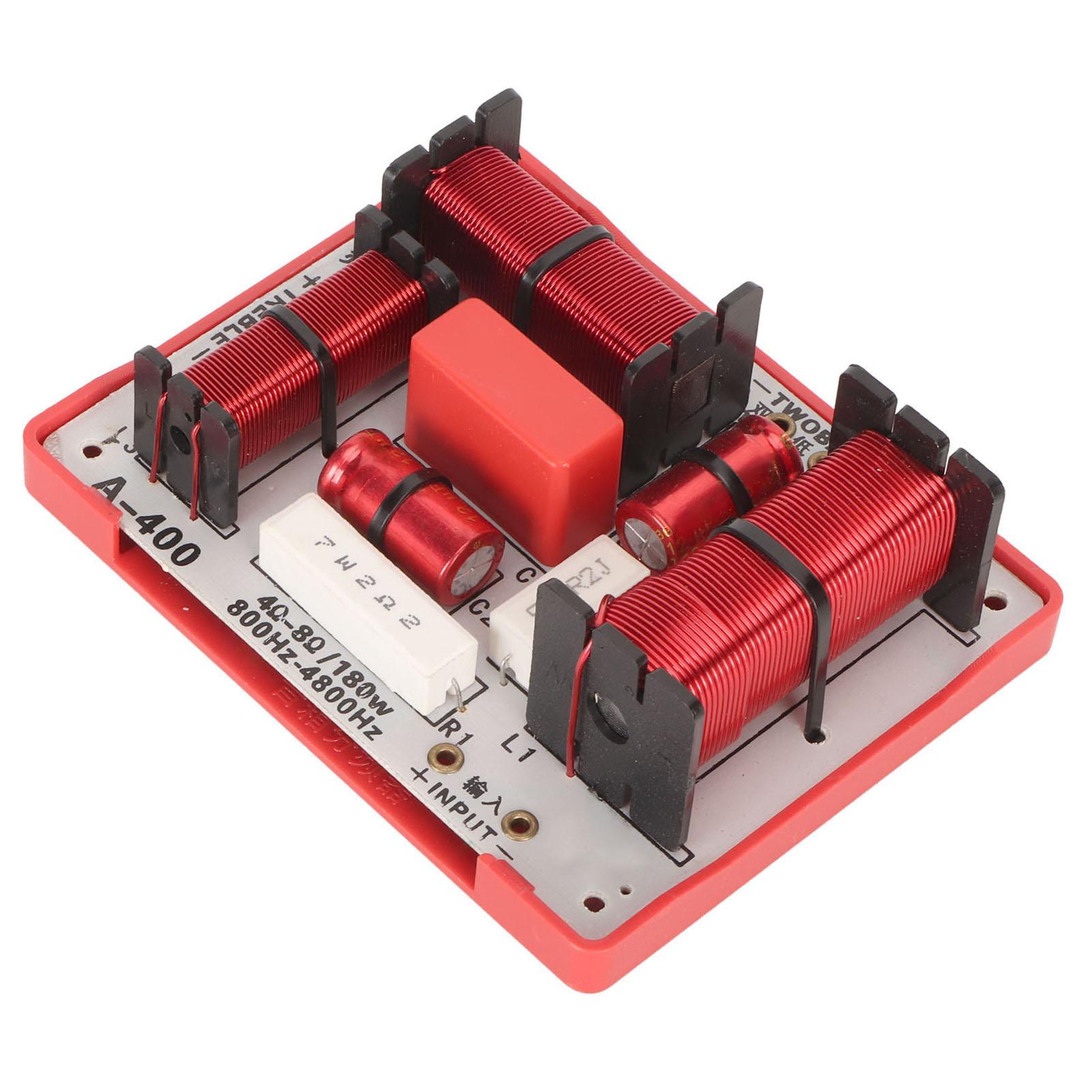 

4-смуговий кросоверний фільтр друкованої плати 1 ВЧ 1 СЧ 2 НЧ Подільник звукових частот для KTV-динаміків 180 Вт