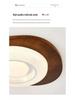 2025 Chinese-Japanese Solid Wood Ceiling Light for Bedroom and Dining Room
