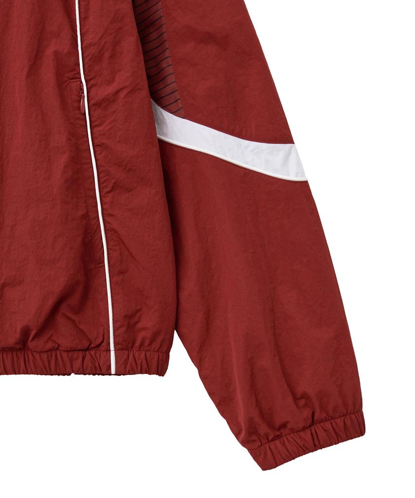 PHYPS MOTORCYCLE Piping Block Track Nylon Jacket Red