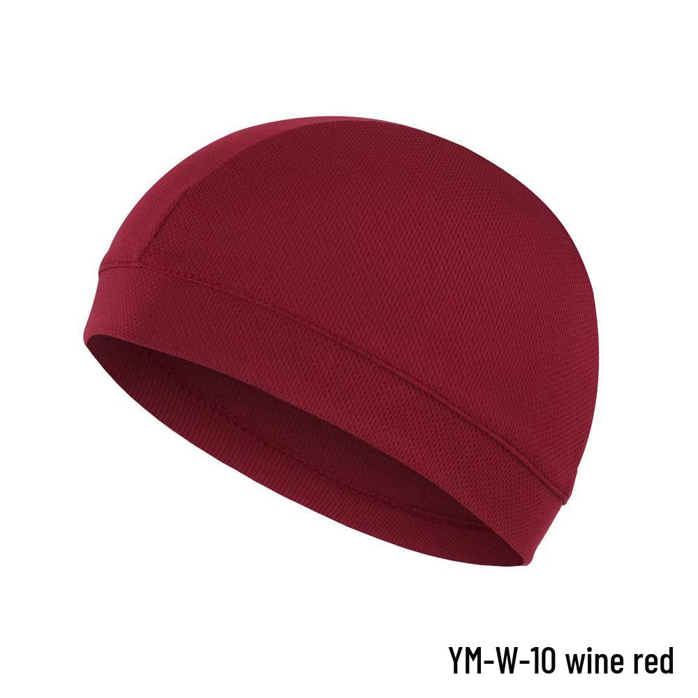 Breathable Summer Cycling Skull Cap - Sweat-Absorbent, Windproof Headscarf for Outdoor Sports and Motorcycle Riding