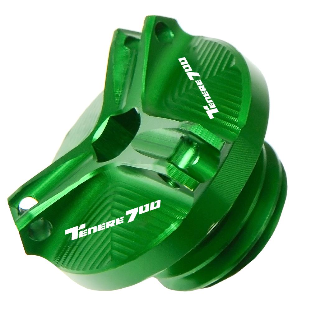 Motorcycle Accessorie Aluminum Engine Oil Filter Cup Plug Cover Screw For YAMAHA TENERE 700 Tenere700 XTZ700