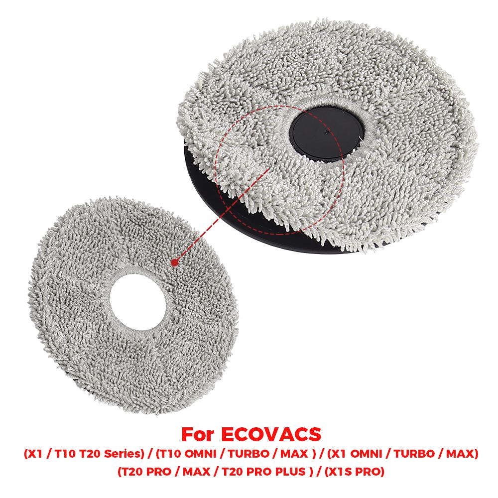 Rag Holder Accessories For Ecovacs DEEBOT T10 OMNI/ TURBO/X1 OMNI/ TURBO/X1S PRO Spare Parts Mop Cloth Robot Vacuum Cleaner