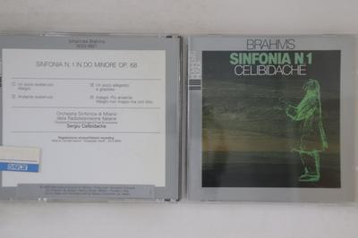CD SERGIU CELIBIDACHE - Brahms Sinfonie Nr. 1 In C-Moll Op 011003 NIPPON COLUMBIA Japan Klassik Gebraucht