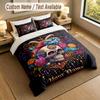 Decorative Artwork Theme Personalized 3Pcs Bedding Set Custom Text & Name 1 Sheet 2 Pillowcases Household Bedding 1pc