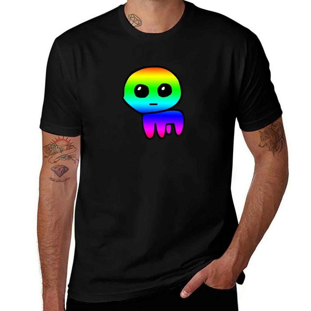 Tbh Creature Pride Autism Creature Rainbow Yippee Tshirt Retro Graphic Print Tshirt