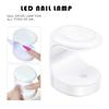 New Portable Mini LED Lamp USB Connection Gel Polish Curing Machine Nail Dryer White