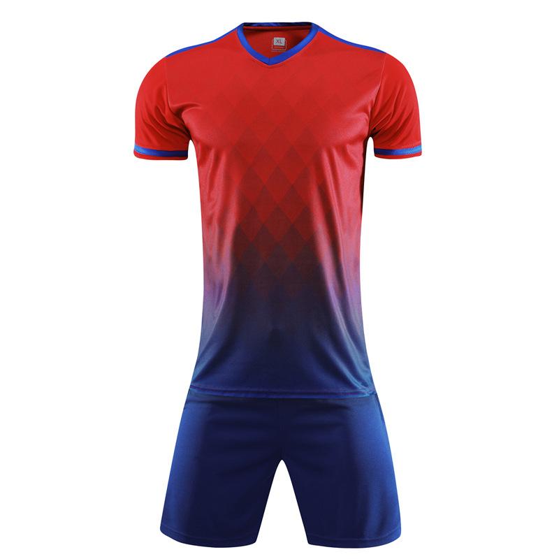 Jerseys, Soccer Uniforms, Men'S And Women'S Team Uniforms, Student Training Uniforms, Short Sleeves, Quick-Drying Mesh, Breathable