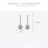Sace Gems Classic Copper Alloy Zircon Earrings Ladies Jewelry Wedding Promise Party Gift