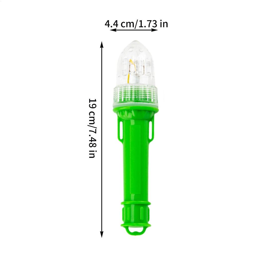 Flares For Boating Waterproof Safety Light For Buoys 2 Pieces Light Sensitivity Flares For Coast Lake River Boating Fishing