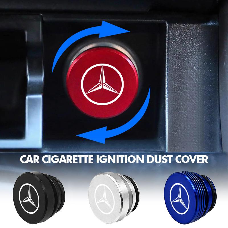 Car Cigarette Lighter Plug Dust Cover Button Socket Protective Cap Accessories For Benz CITAN VITO SPRINTER CLS SLK Sport ML