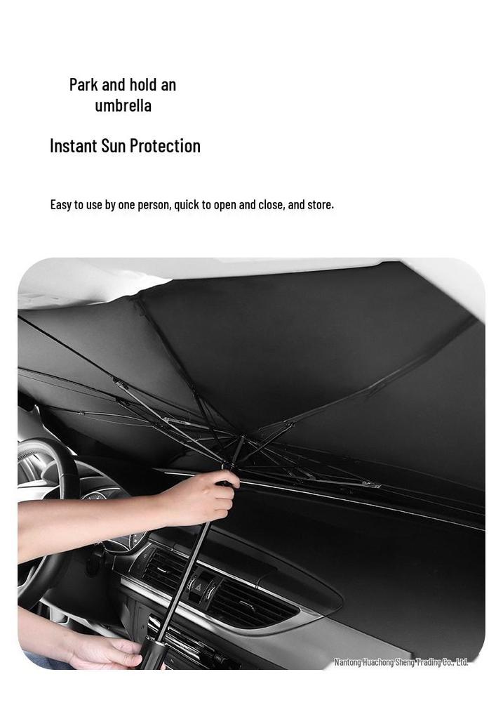 Car Windshield Sunshade - Heat Protection & Insulation