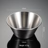 Qian Xing 304 Stainless Steel Condiment Dishes