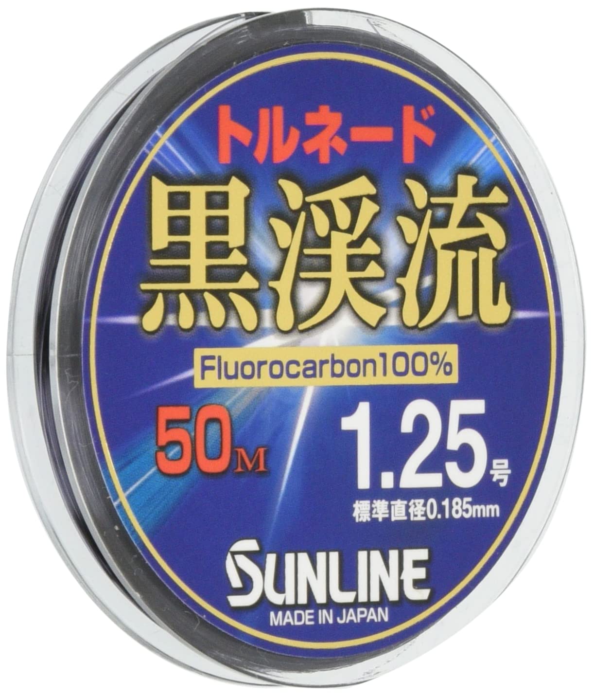 

SUNLINE Fluorocarbon Line Tornado Kurokeiryu 2 50m Black 1.25 чёрный