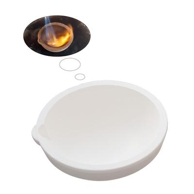 Schmuck Quarz Schmelzschalen Topf Tiegel Gießen Keramik Tiegel für Splitter Gold Platin Raffination 100g/250g/500g/1000g/1500g/2500g/5000g/10000g